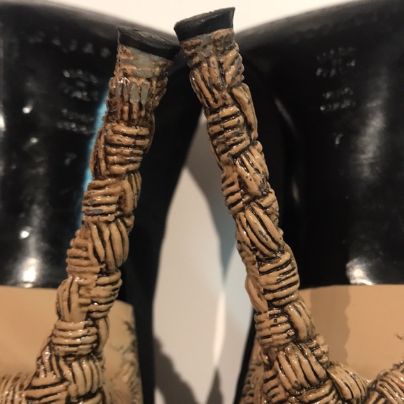 Casadei vintage weave heels - Picture 7 of 9